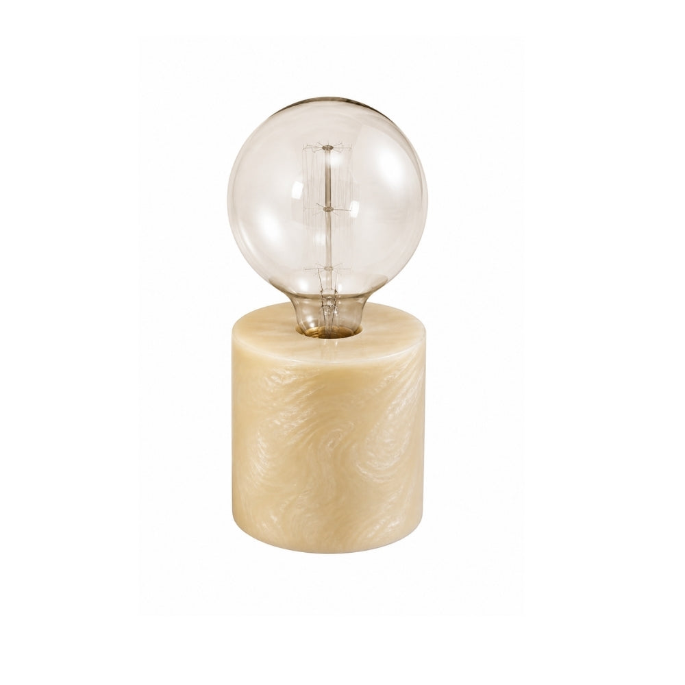 PO - RESIN ROUND TABLE LAMP