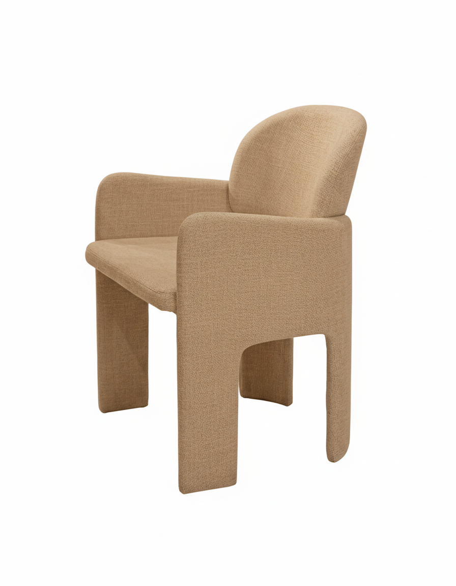 SUSI DINING ARMCHAIR - TO ORDER / UNIFIED FABRIC