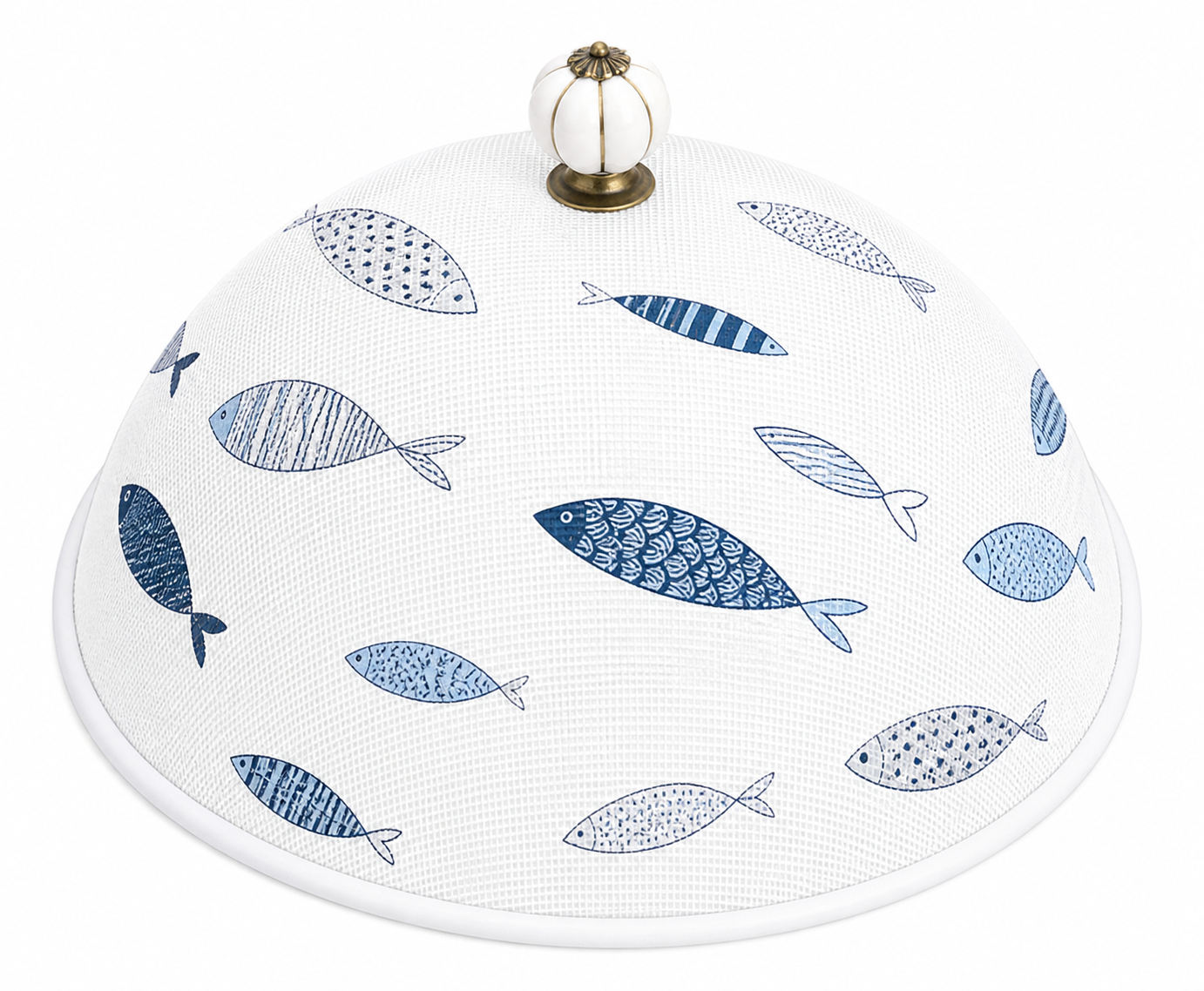 JC - BLUE FISH CAKE COVER