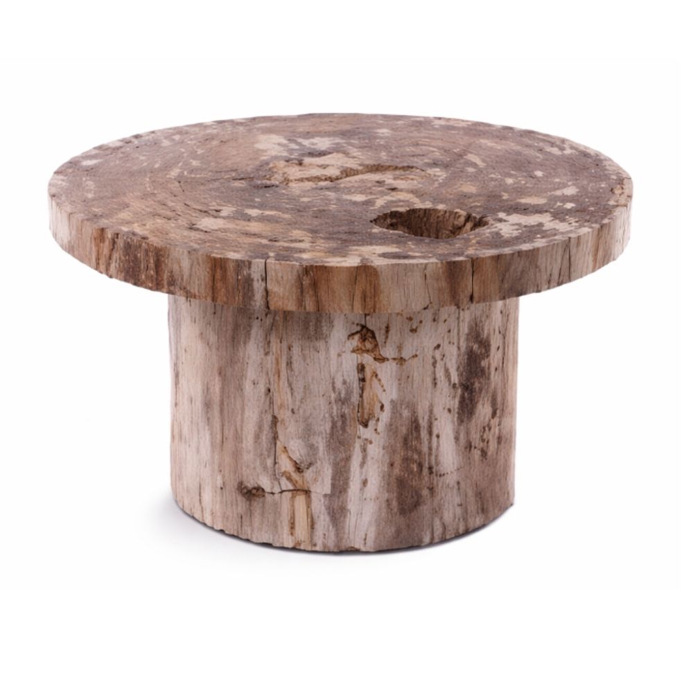 INDO BIRAMA COCKTAIL TABLE / PETRIFIED WOOD / PETRIFIED WOOD LAMINATE