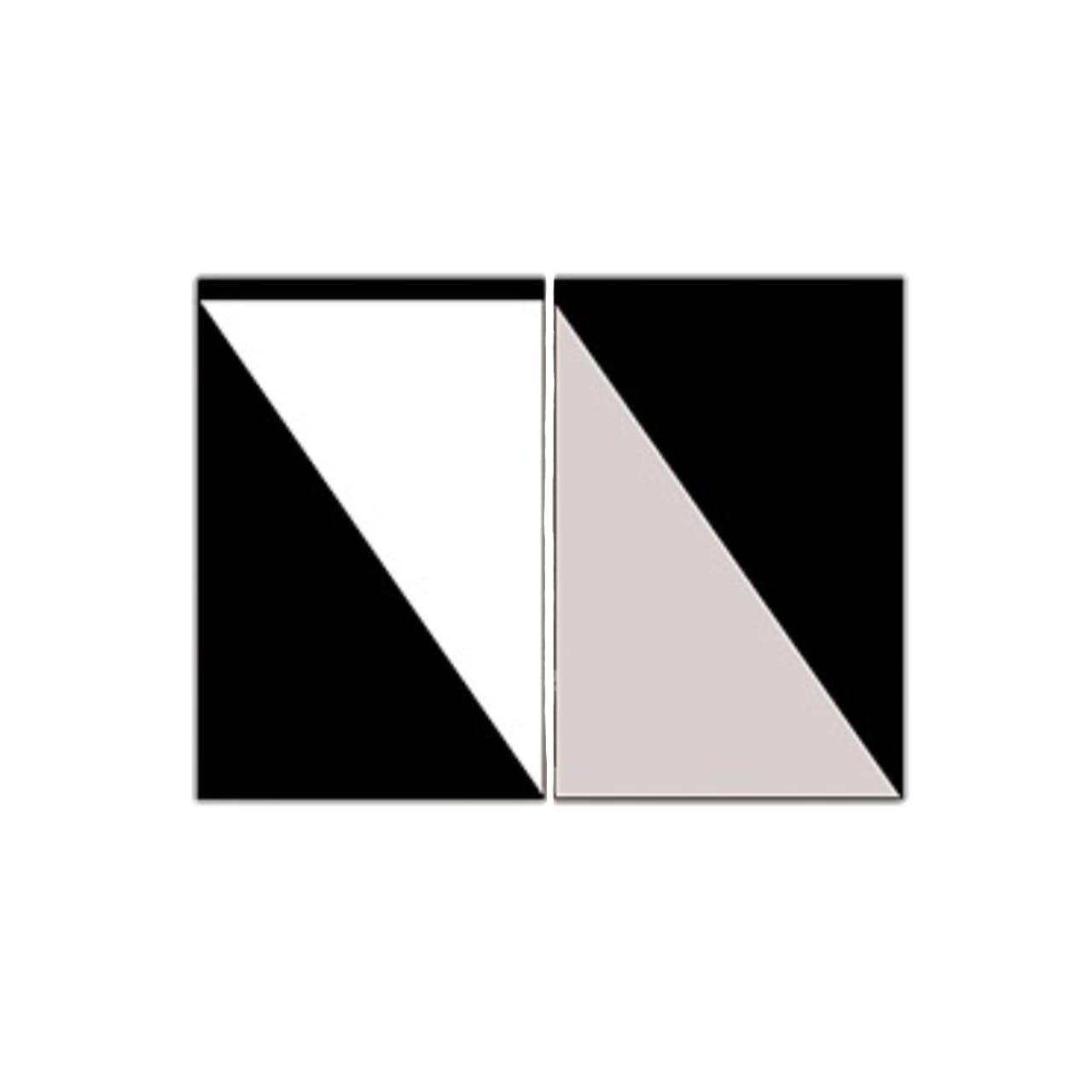 GEOMETRY / 5544 / BLACK WOOD
