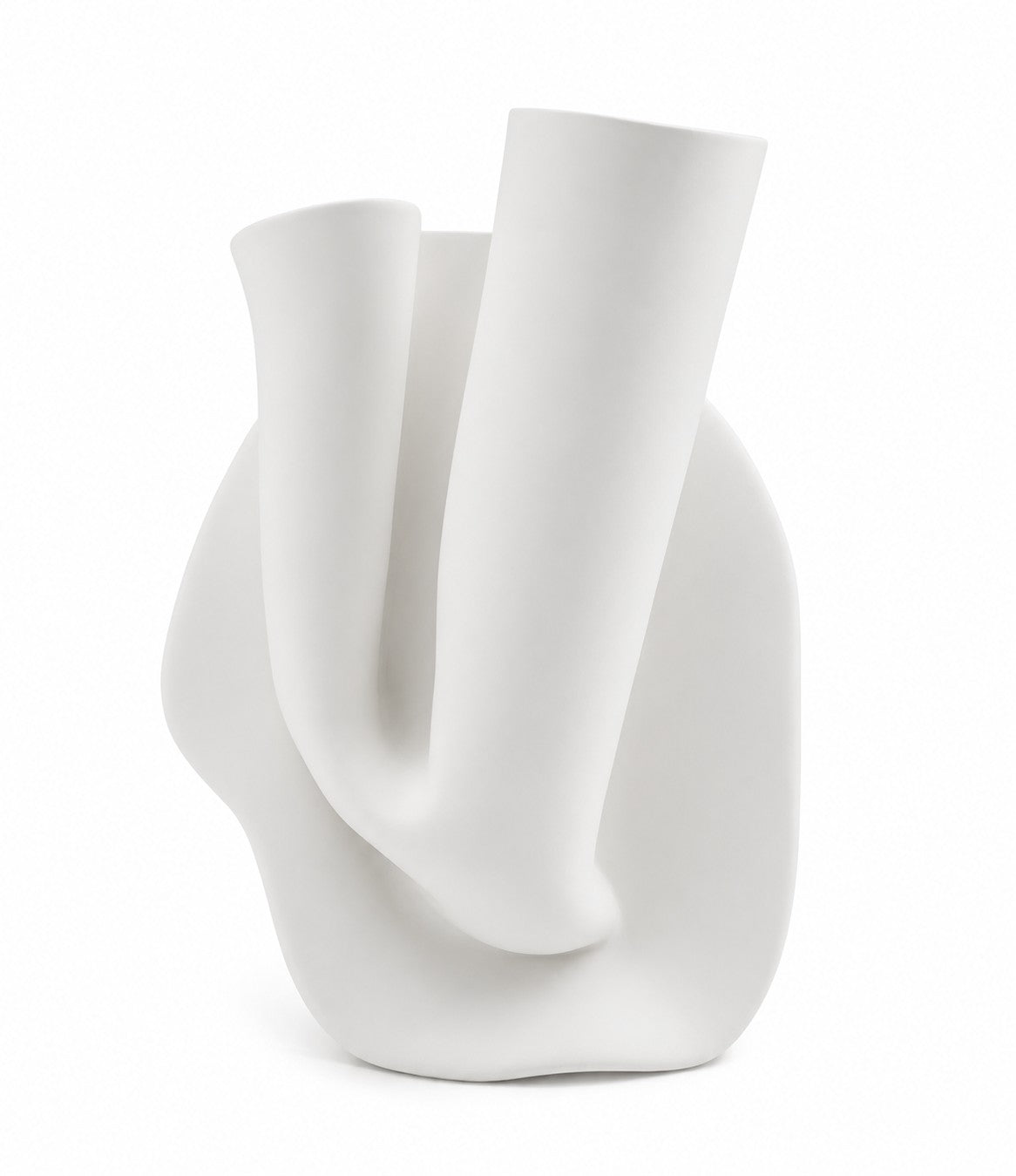 PETALS TABLE SCULPTURE 1746 / WHITE MATTE LACQUER
