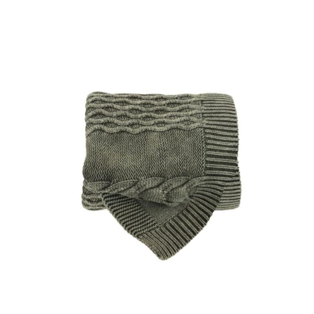 TRICOT THROW