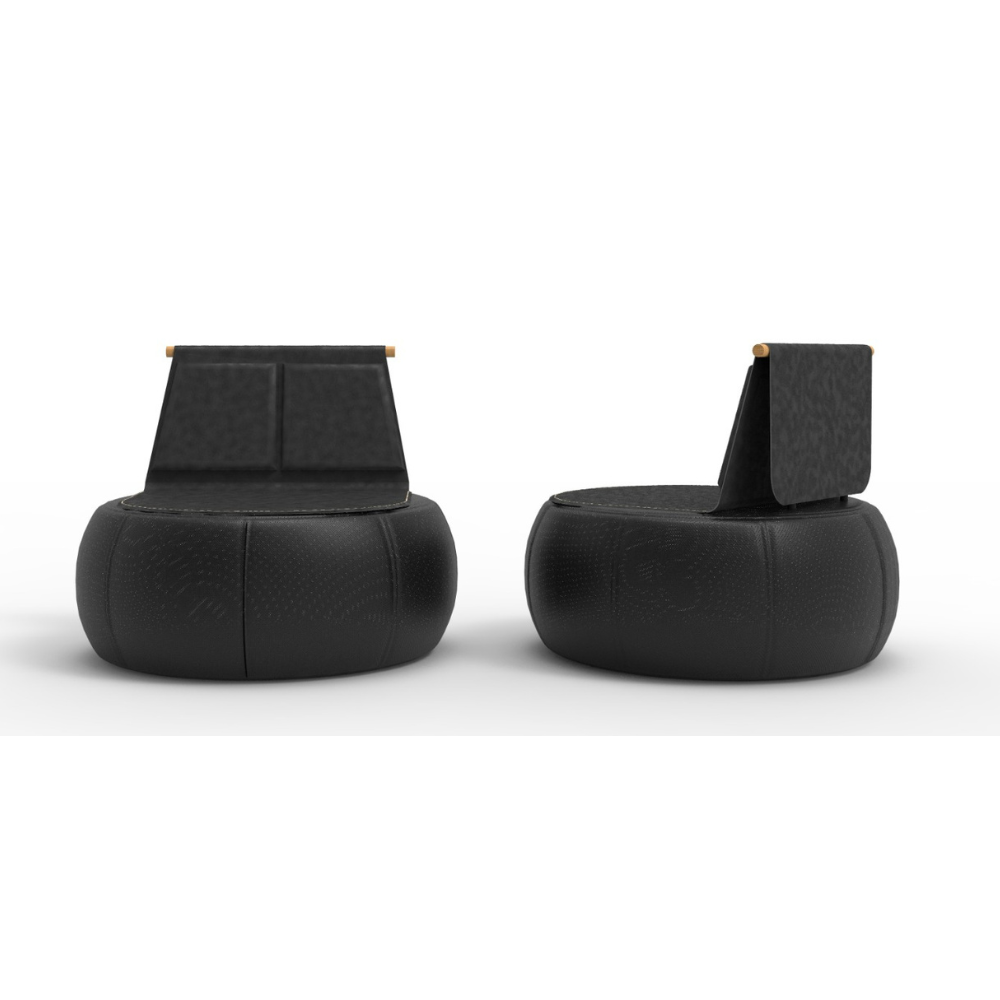 NONNA SWIVEL LOUNGE CHAIR