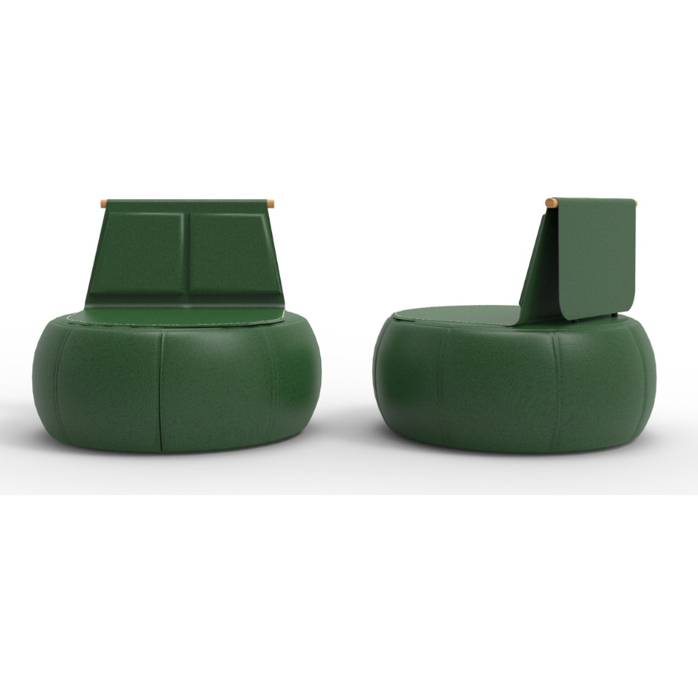 NONNA SWIVEL LOUNGE CHAIR