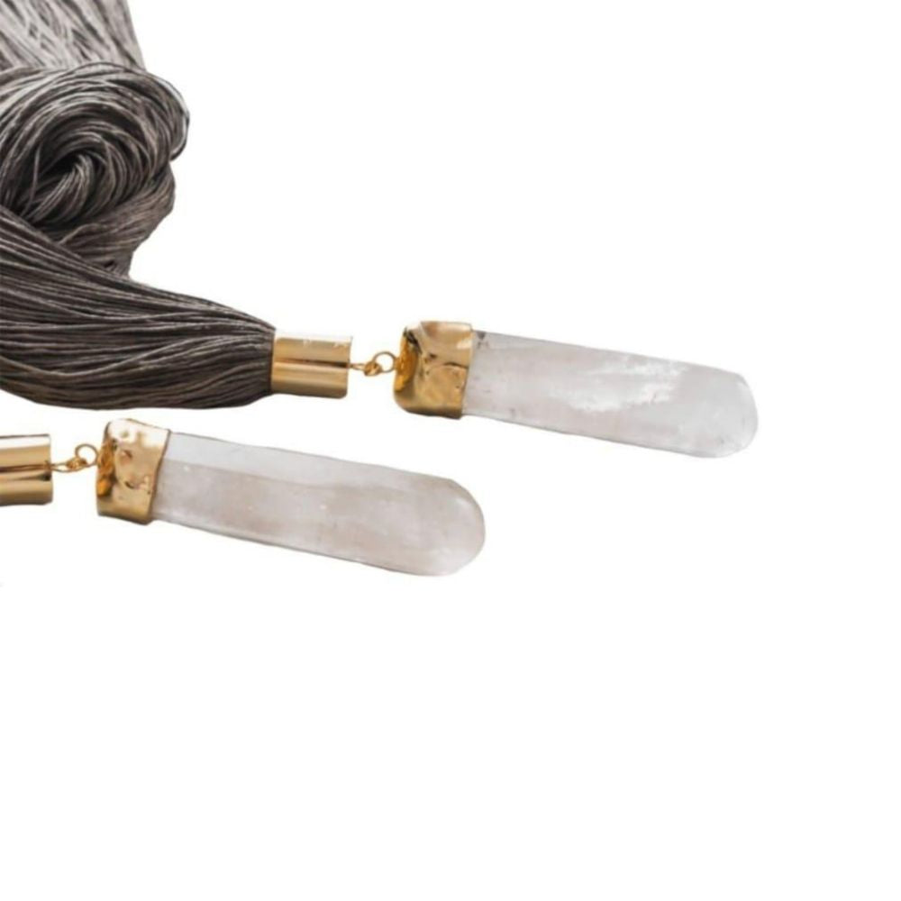 NY - CLEAR QUARTZ NECKLACE