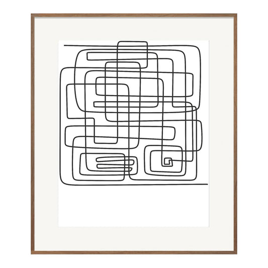 MAZE 864C FRAMED