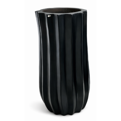 INDO - CARVED SCALLOP PLANTER