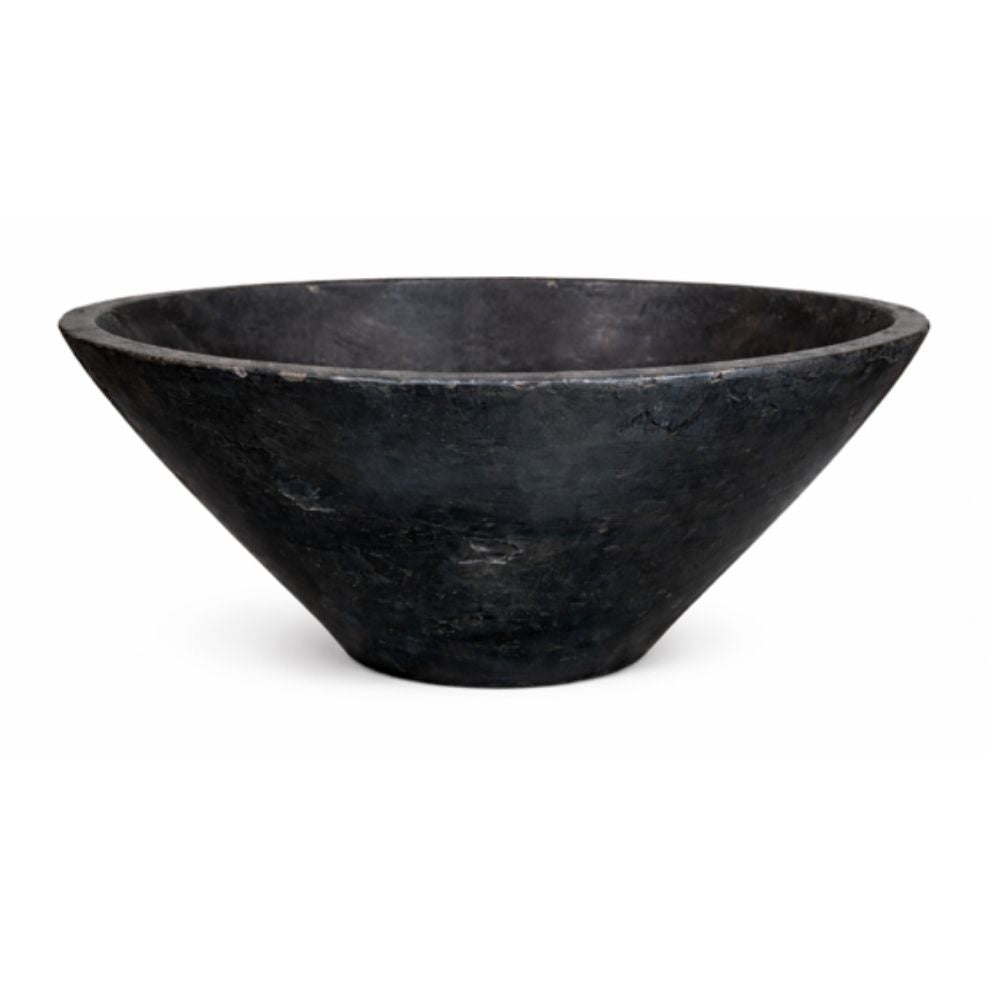 INDO SUAR BOWL / BLACK / SUAR WOOD