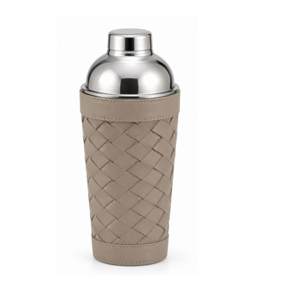 LEATHER COCKTAIL SHAKER / KAKHI