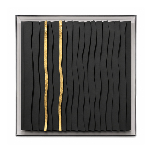 WAVES 020C - BLACK - ACRYLIC BOX