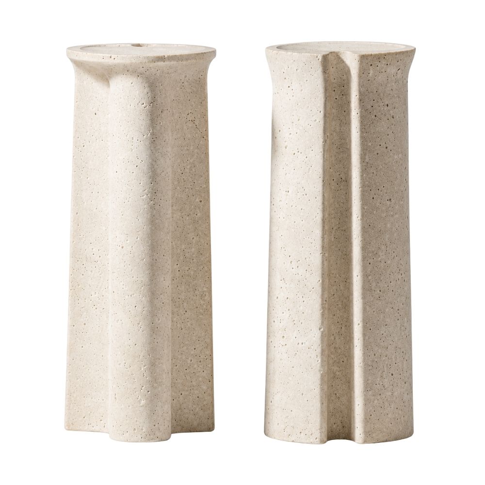 VITORIA REGIA SIDE TABLE 10IN - TO ORDER / CONCRETE BASE AND TOP