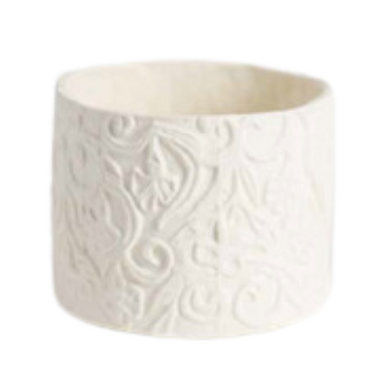 CAR PORCELAIN CACHEPOT