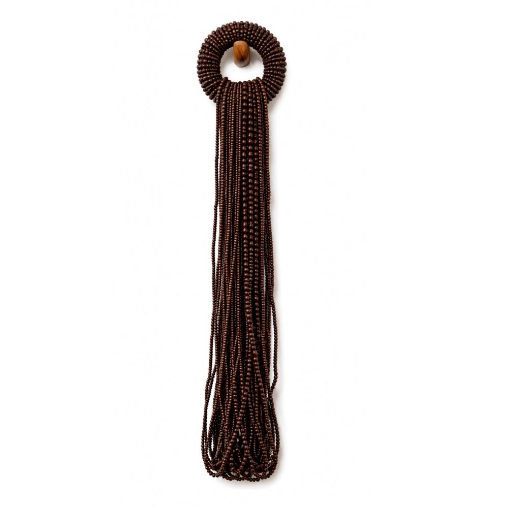 M5 - BEADED WOOD NECKLACE