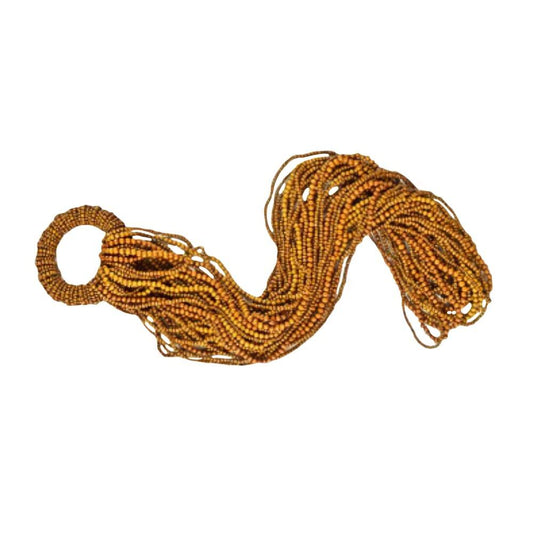 BEADED WOOD NECKLACE