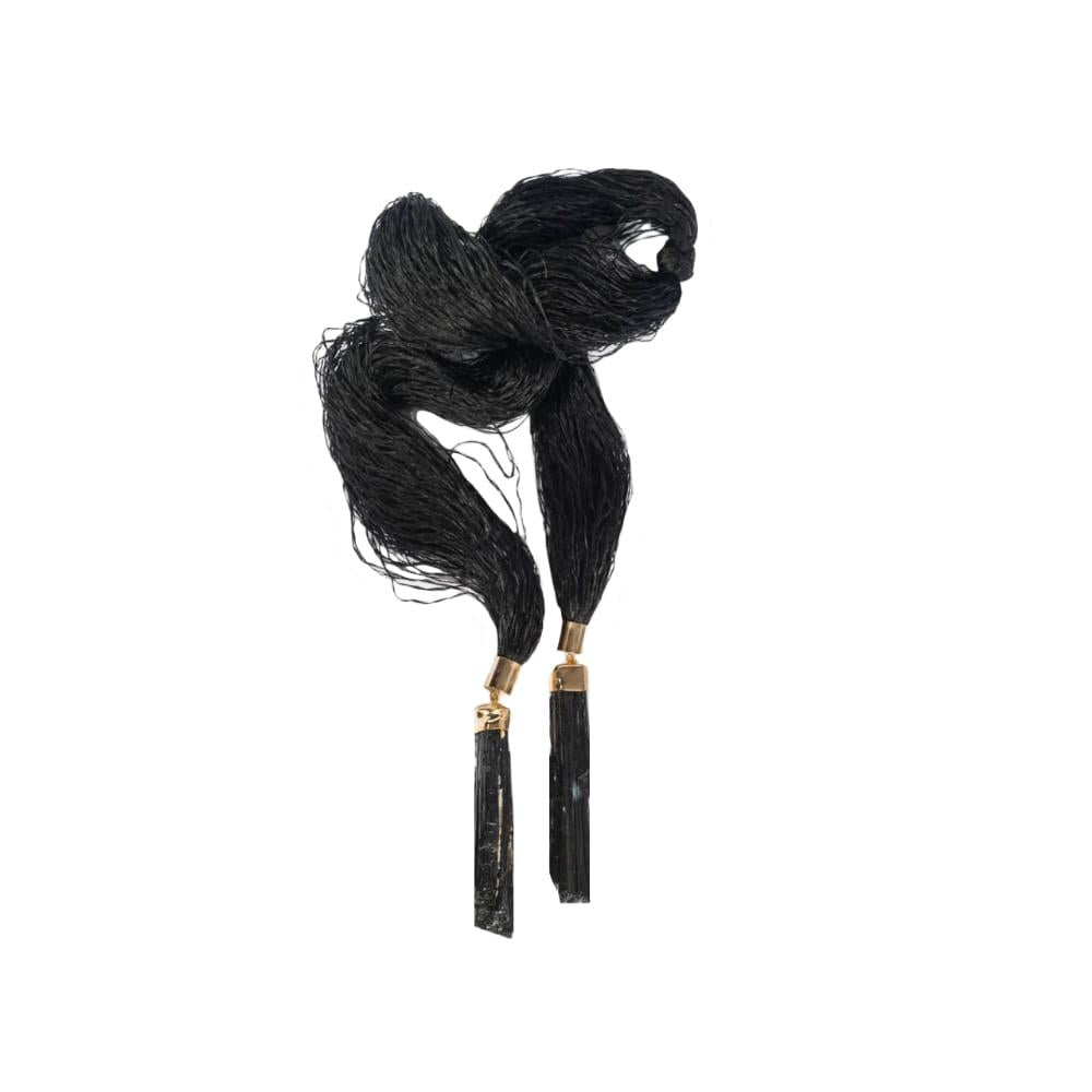 BLACK TOURMALINE NECKLACE