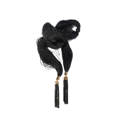BLACK TOURMALINE NECKLACE