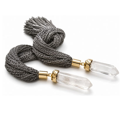 NY - CLEAR QUARTZ NECKLACE