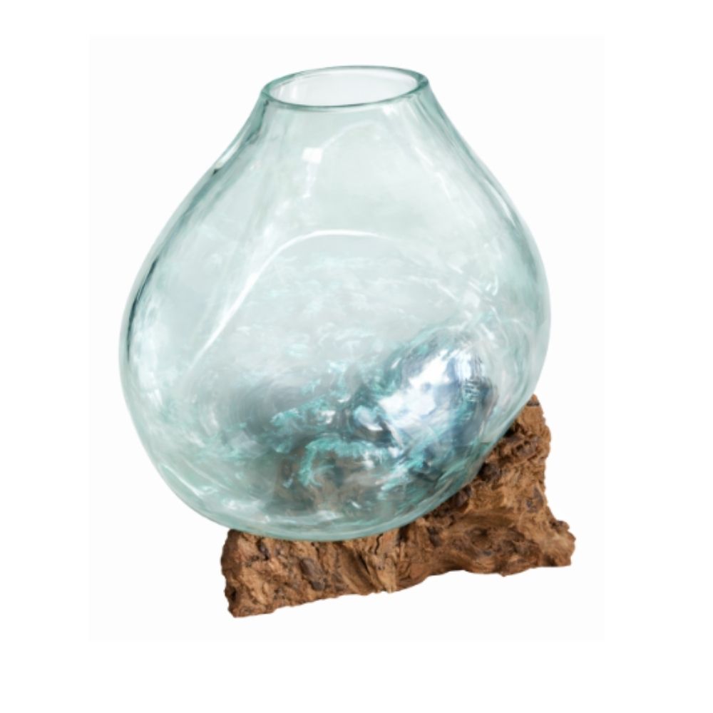 INDO  - GLASS VASE ON DRIFT