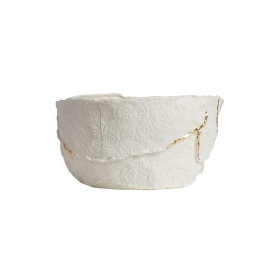 BOWL WITH GOLD
