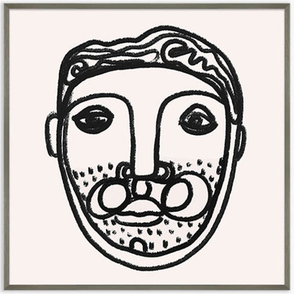 Artsy Line Faces Collection