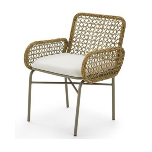MAX DINING ARMCHAIR - WICKER