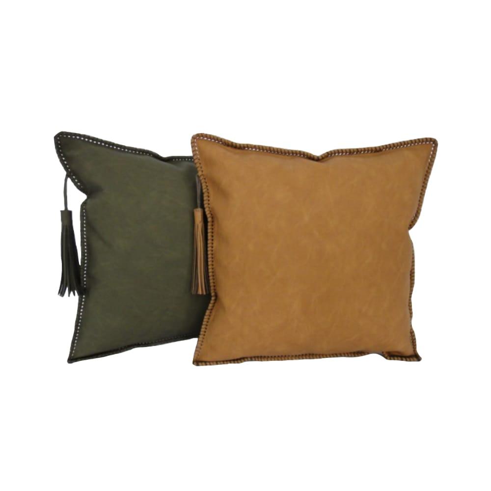 SCHUTZ LEATHER PILLOW
