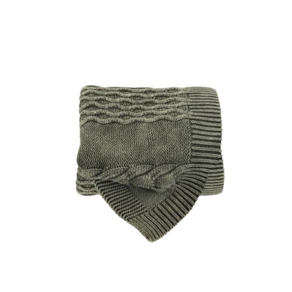 TRICOT THROW