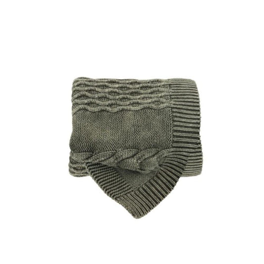 TRICOT THROW