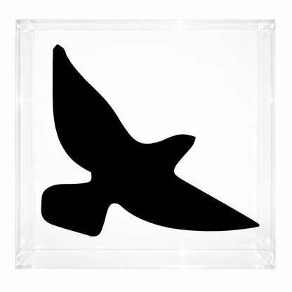 SWALLOW IN THE ACRYLIC