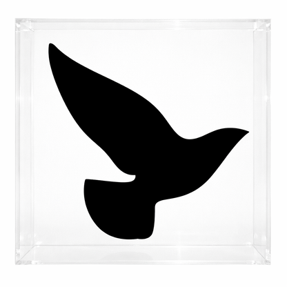 SWALLOW IN THE ACRYLIC