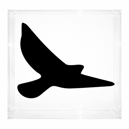 SWALLOW IN THE ACRYLIC