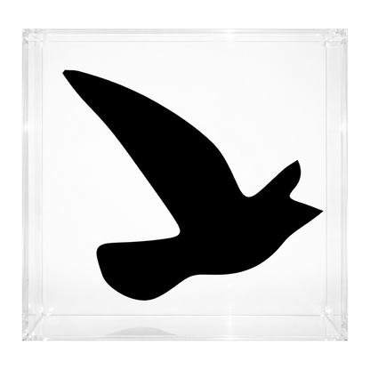 SWALLOW IN THE ACRYLIC