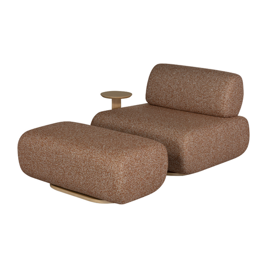 EOLO SWIVEL LOUNGE CHAIR