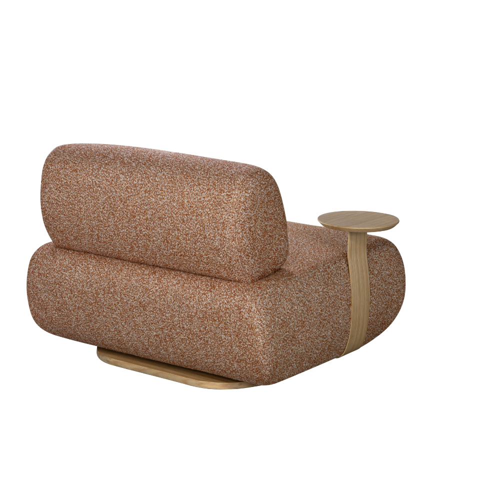 EOLO SWIVEL LOUNGE CHAIR