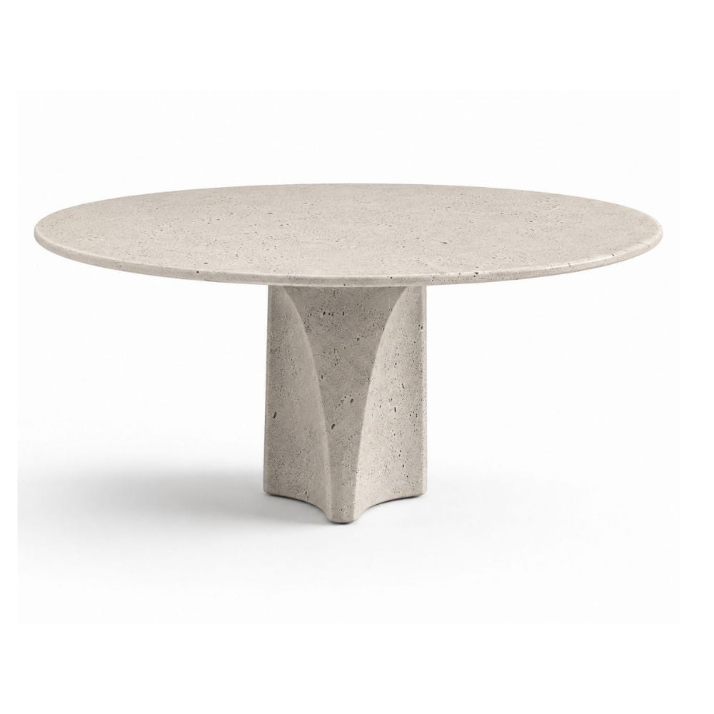 ITAMARATY ROUND DINING TABLE - TO ORDER / CONCRETE TOP AND BASE