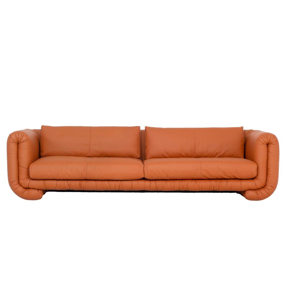 ABAPO SOFA 106IN - TO ORDER / LEATHER