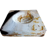 TIMELESS ELEGANCE CATCHALL SCULPTURE / WHITE