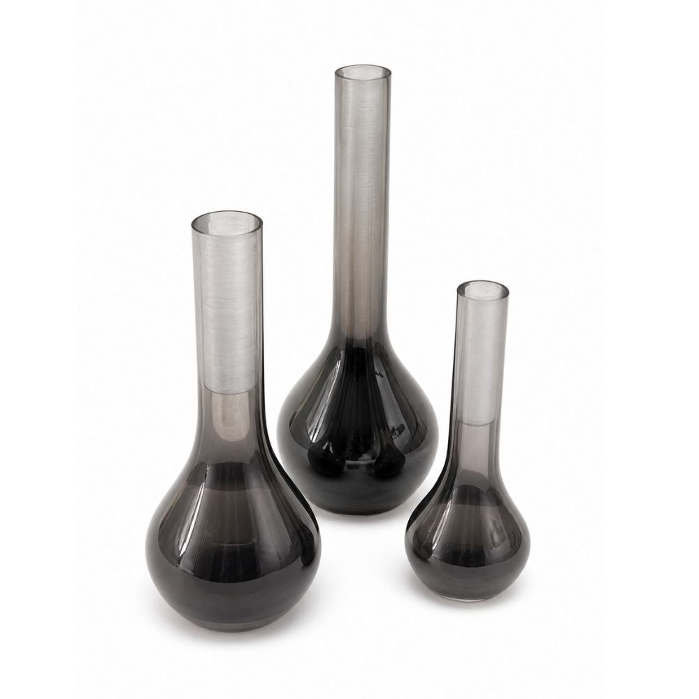RESIN TRIO BULBO VASE - SET 03