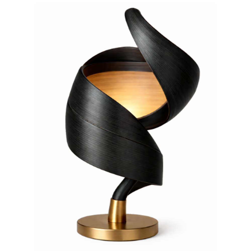 BAMBOO TWIST TABLE LAMP