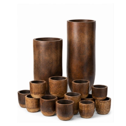 INDO - PALM VASE